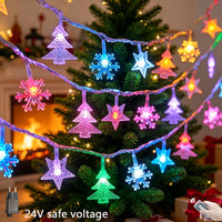 Guirlande lumineuse extérieur Noël à motifs – vue 48