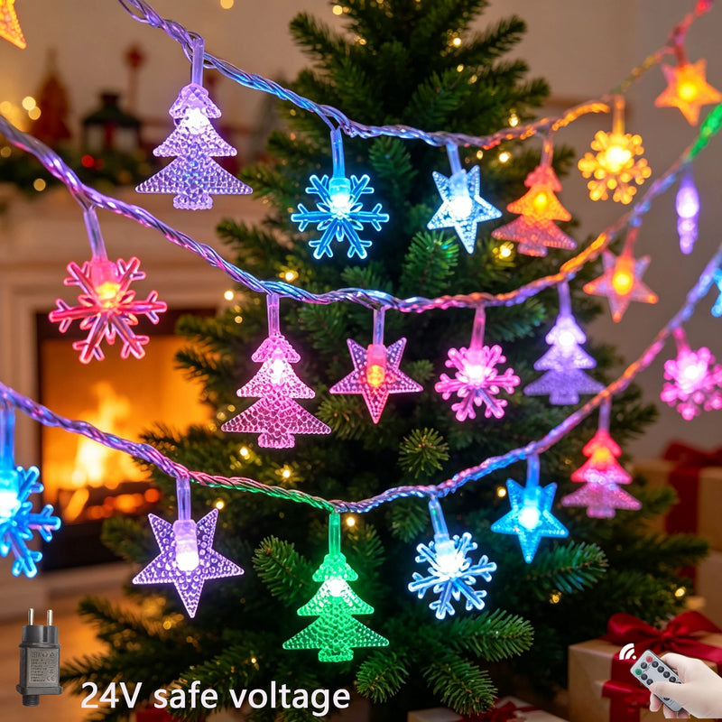 Guirlande lumineuse extérieur Noël à motifs – vue 48