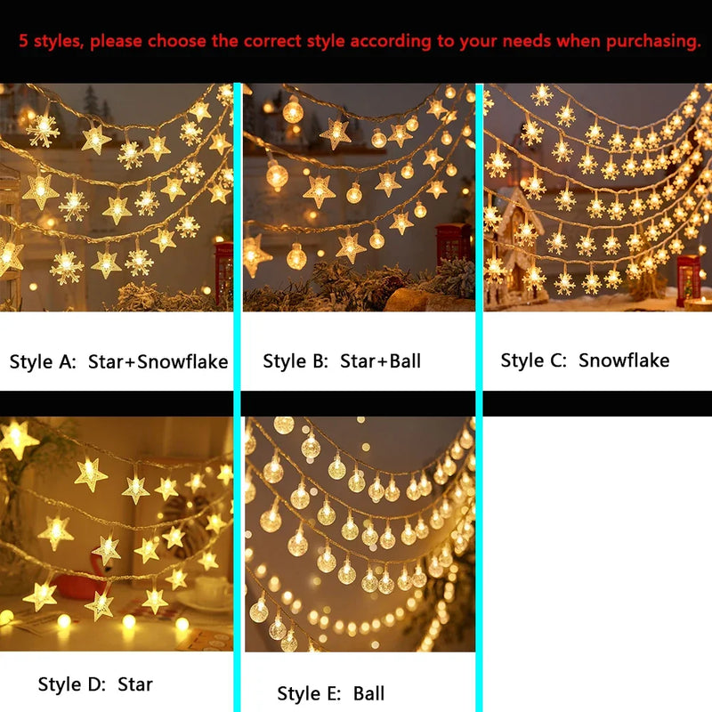 Guirlande lumineuse extérieur Noël à motifs – vue 47