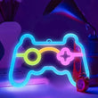 Néon LED manette de jeu gaming, USB, 24 x 16,5 cm
