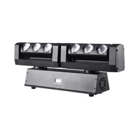 Barre LED à 2 bras mobiles 6 x 20 W RGBW, DMX 9 ou 15 canaux, 51 cm