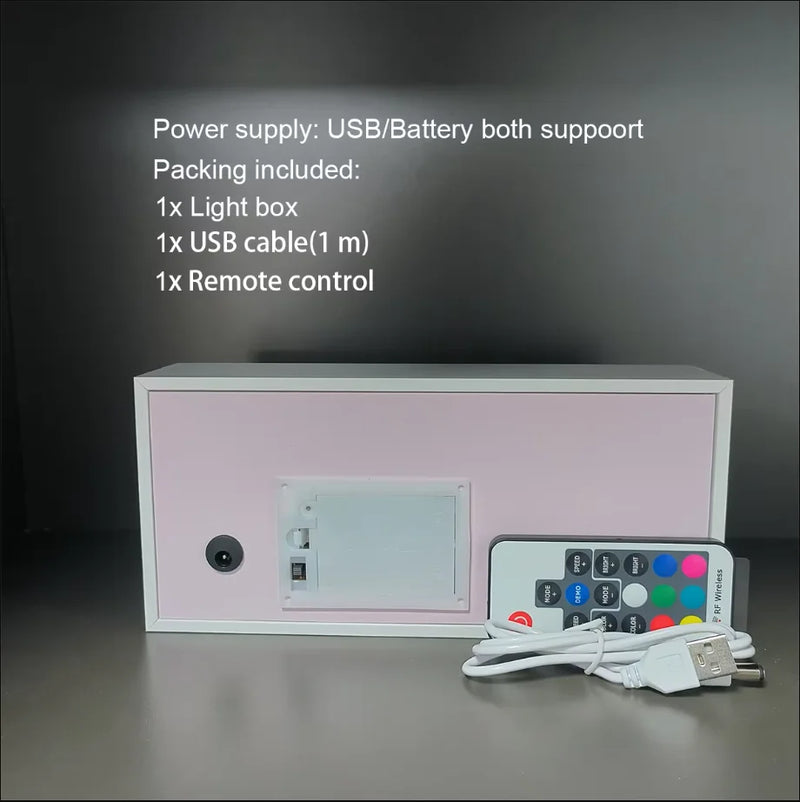 Tableau lumineux LED manga – vue 46