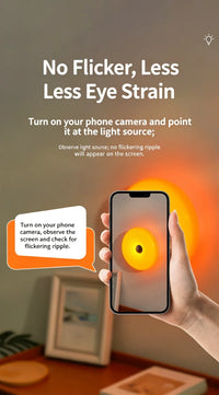 Lampe d'ambiance beignet orange – vue 8