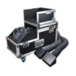 Machine à brouillard bas à eau 2000 W, 2 sorties de brume, flight case à roulettes et DMX512