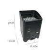 Uplight PAR LED sur batterie 6 x 18 W RGBWA UV, à l'unité ou par 4
