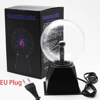 Lampe plasma boule magique tactile – lampe avec sa boîte et sa prise EU