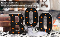 Lettres lumineuses BOO d'Halloween – vue 13