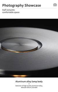 Lampe de table sans fil à disque – vue 14