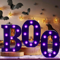 Lettres lumineuses BOO d'Halloween – vue 10