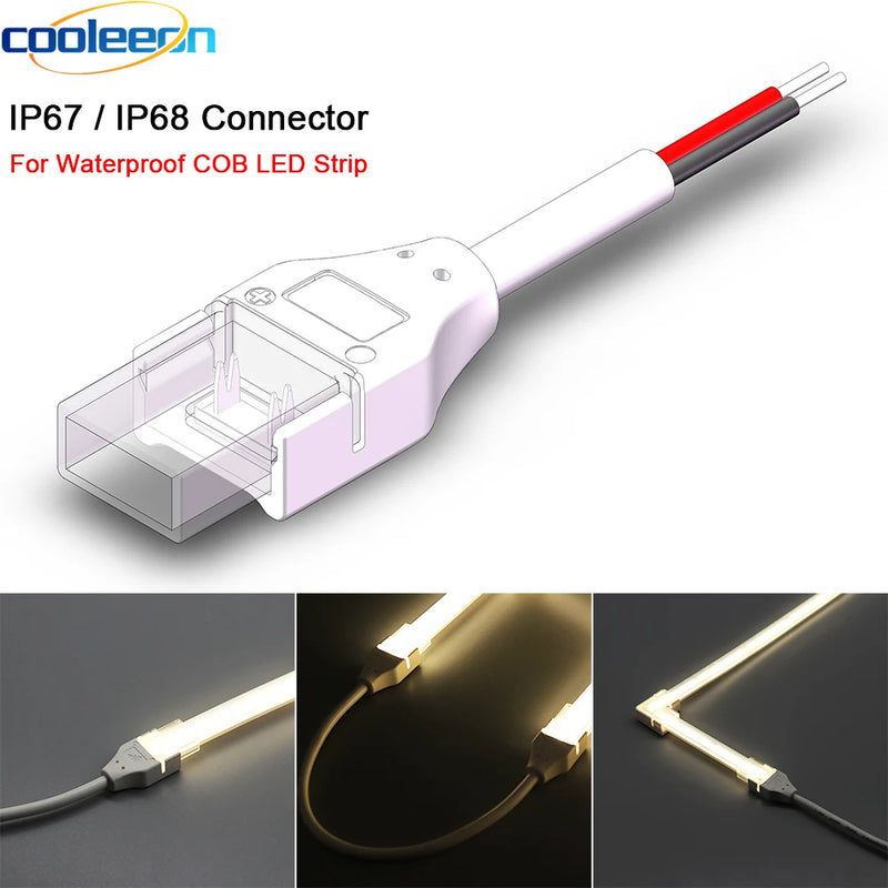 Connecteur bande LED COB IP67 – vue 13