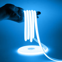 Ruban LED néon extérieur IP67 220 V à variateur – ruban bleu glacier