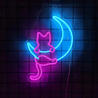 Néon LED chat – vue 13