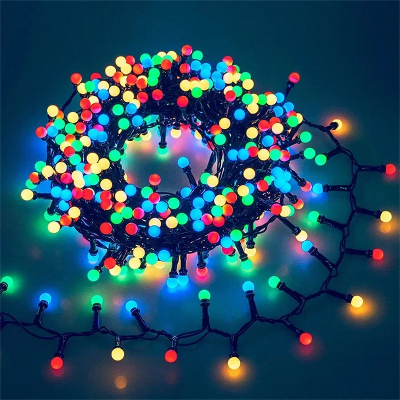 Guirlande de Noël à boules LED – vue 9