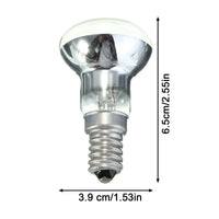 Ampoule E14 R39 pour lampe à lave – dimensions de l'ampoule, 3,9 x 6,5 cm