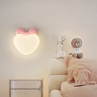 Applique murale nuage LED 18 W pour chambre d'enfant, cœur ou couronne