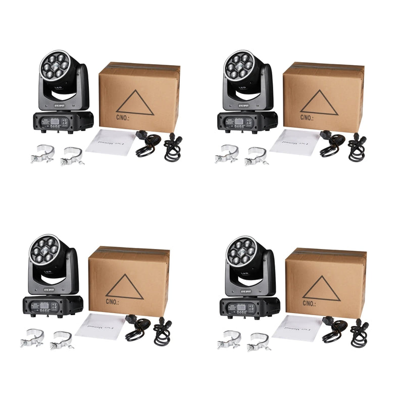 Lyre LED 150 W œil d'abeille et spot, à l'unité ou par lot