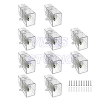 Accessoires éclairage hexagonal – connecteur en I, lot de 10