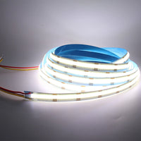 Ruban LED COB CCT 5 m – ruban COB allumé en blanc froid