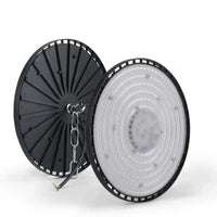 Cloche LED industrielle UFO 100 ou 150 W, IP65, 6000 K