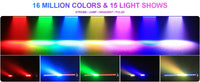 Barre LED murale RGB – couleurs et programmes lumineux