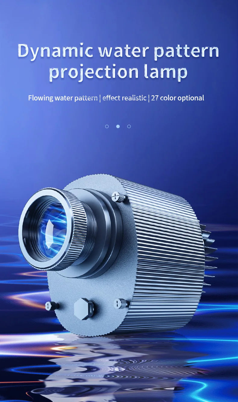 Projecteur effet vagues d'eau LED IP67 – vue 12