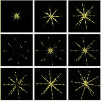 Étoile LED suspendue effet feu d'artifice – vue 13