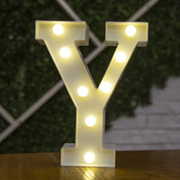 Lettres et chiffres lumineux LED à piles – vue 32