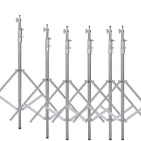 Pied de studio inox – vue 33