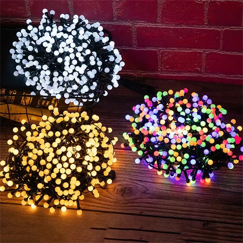 Guirlande de Noël à boules LED – vue 10