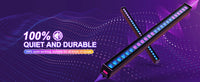 Barre LED murale RGB – fonctionnement silencieux