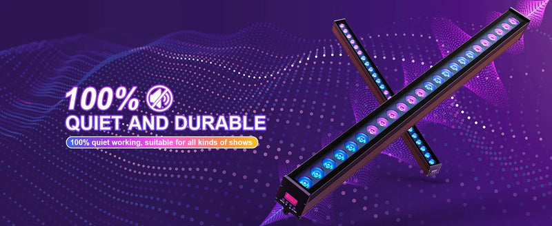 Barre LED murale RGB – fonctionnement silencieux
