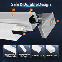 Plafonnier LED nid d'abeille – vue 20