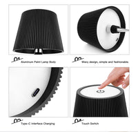 Lampe de table sans fil sur bouteille – vue 15