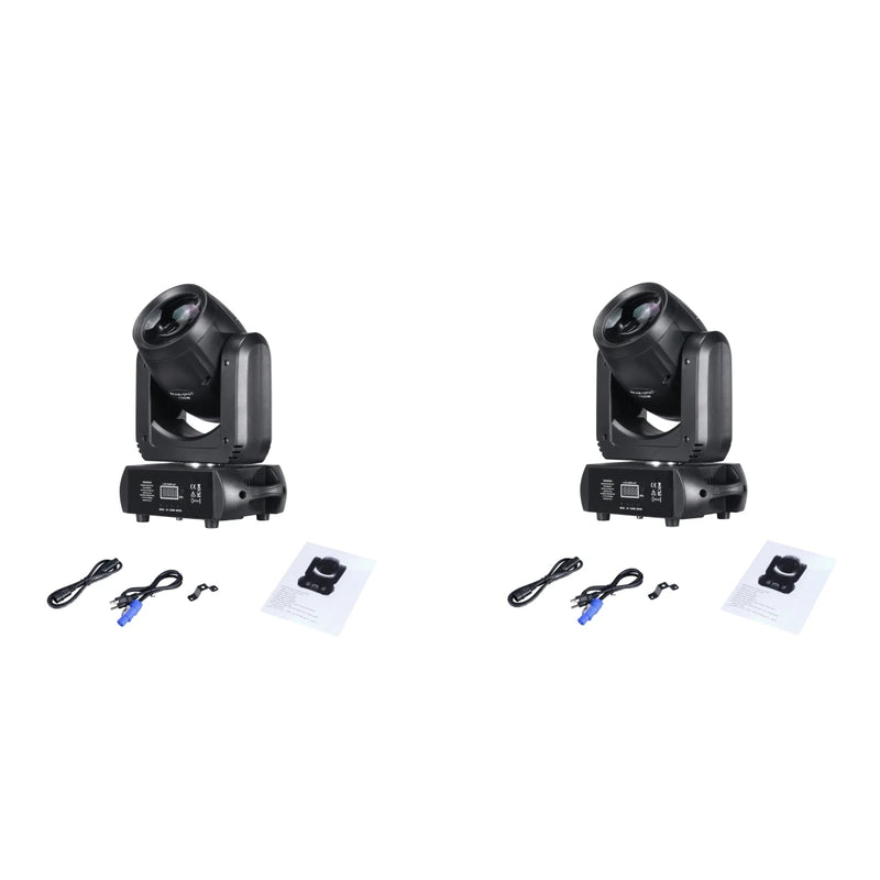Lyre LED beam et spot 150 W à 18 prismes, à l'unité ou par lot