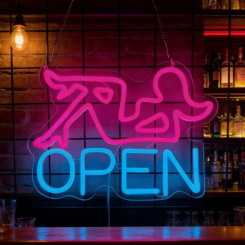 Néon LED déco bar et salle de jeux – vue 13