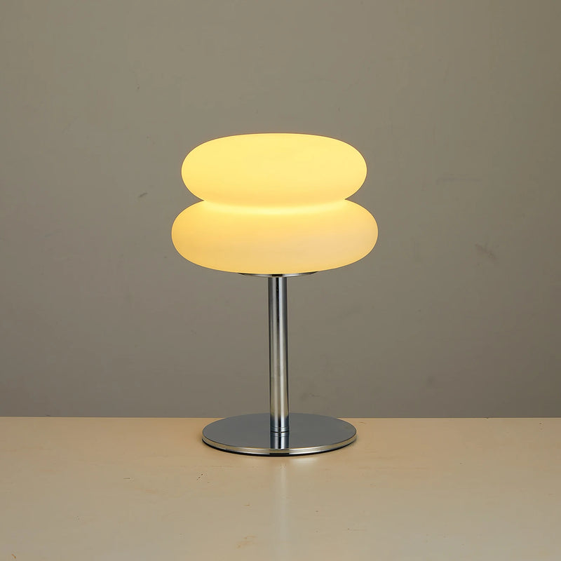 Lampe champignon double dôme à 3 teintes de lumière, USB ou batterie