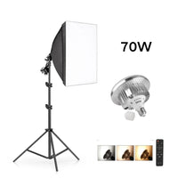 Kit éclairage continu softbox 50x70 cm – vue 16