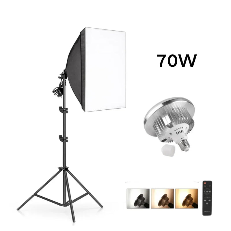 Kit éclairage continu softbox 50x70 cm – vue 16