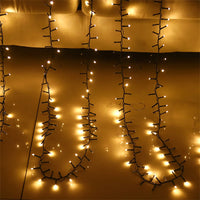 Guirlande lumineuse en grappes blanc chaud – vue 10