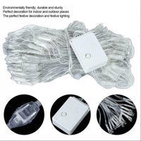 Filet lumineux LED extérieur 220 V, 4 couleurs, 1,5 x 1,5 à 3 x 2 m