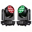 Lot de 2 lyres LED zoom 7 x 40 W RGBW, avec ou sans flight case, DMX