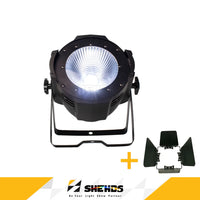 Projecteur PAR LED COB 200 W blanc chaud et froid, DMX, stroboscope