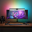 Barre lumineuse écran PC double face RGB, USB, 30, 40 ou 44 cm