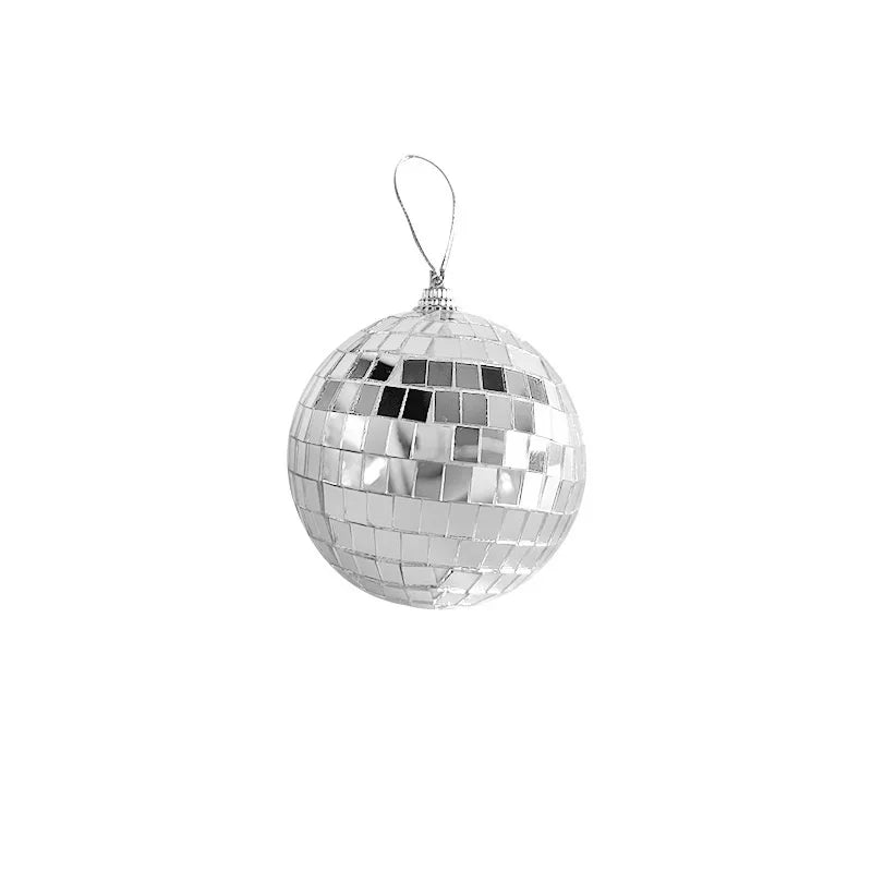 Boule à facettes miroir à suspendre, 1 ou 5 pièces, de 2 à 40 cm
