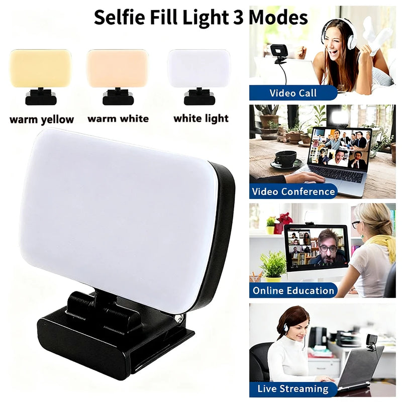 Lampe vidéo LED à clip – vue 11