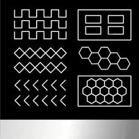 Éclairage LED hexagonal – vue 19