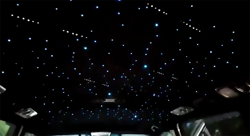 Plafond étoilé fibre optique – vue 21
