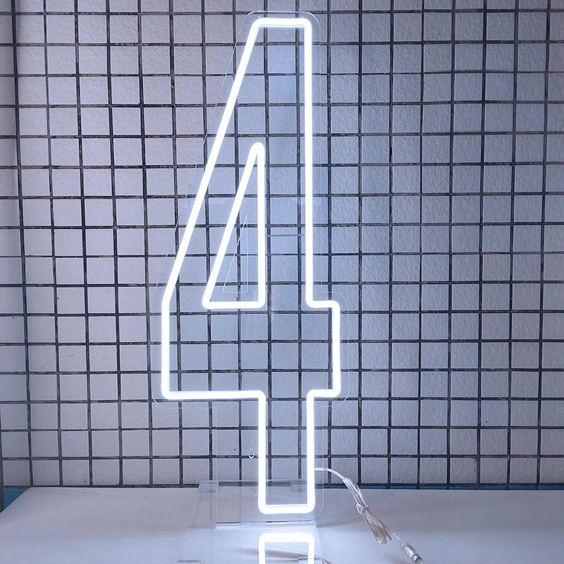 Chiffres lumineux géants néon LED – vue 9