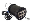 Répartiteur DMX 6 sorties XLR, amplificateur isolé en boîtier cylindrique