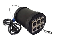 Répartiteur DMX 6 sorties XLR, amplificateur isolé en boîtier cylindrique